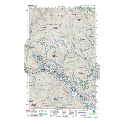 Mountaineer Books Green Trails Maps