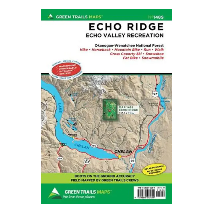 Mountaineer Books Green Trails Maps