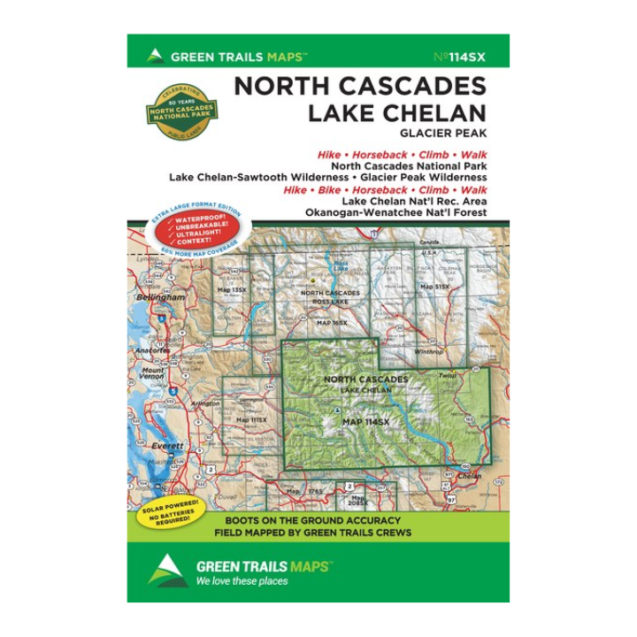 Mountaineer Books Green Trails Maps
