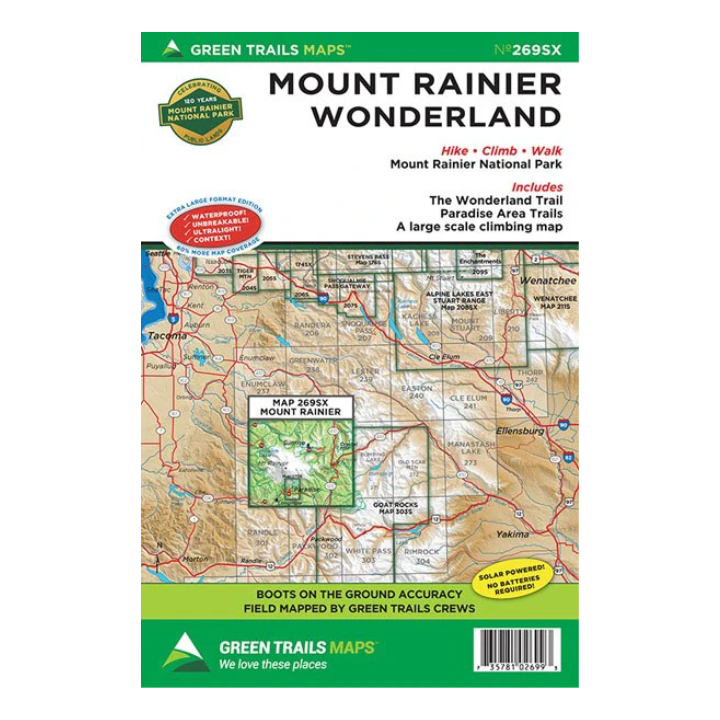 Mountaineer Books Green Trails Maps