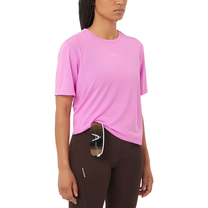 Salomon SHKout Core Cyclamen Short Sleeve Tee Women