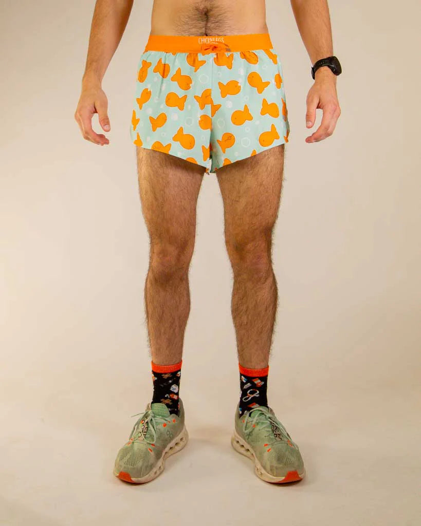 ChickNLegs Men's 2" and 4" Half Split Shorts
