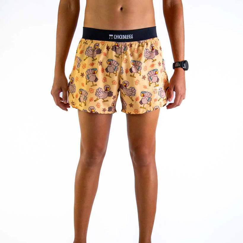 ChickNLegs Men's 4" Half Split Shorts