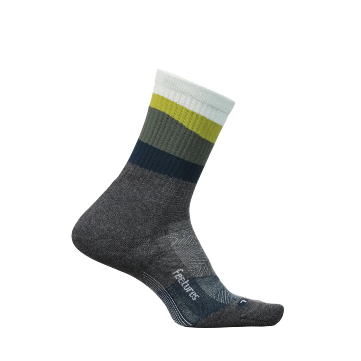 Feetures Trail Max Cushion Mini Crew Socks