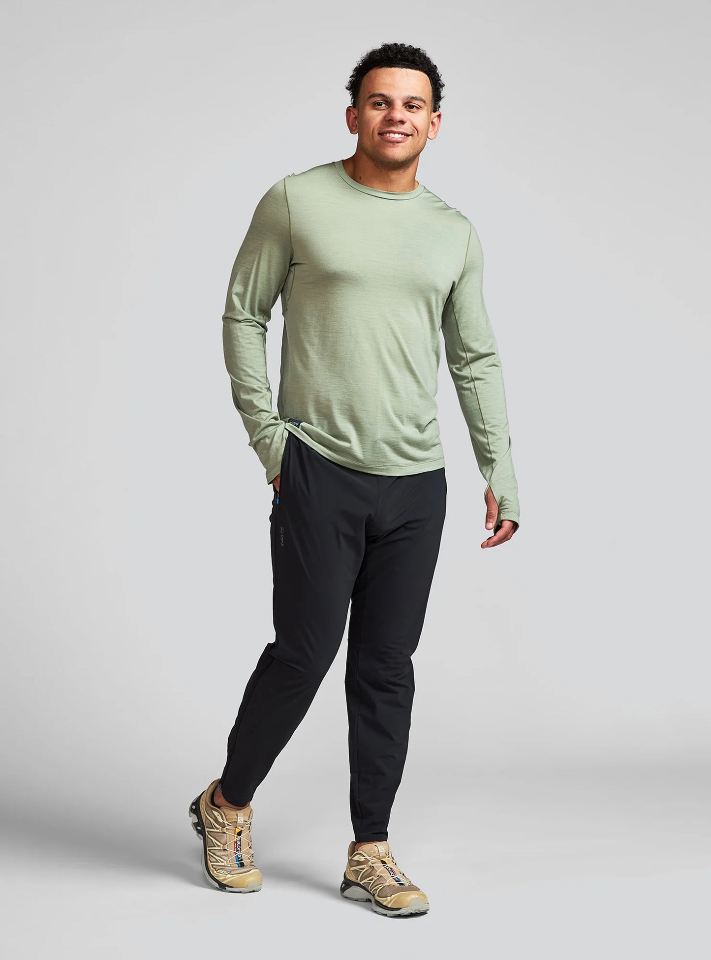 Janji Repeat Merino Long Sleeve Men
