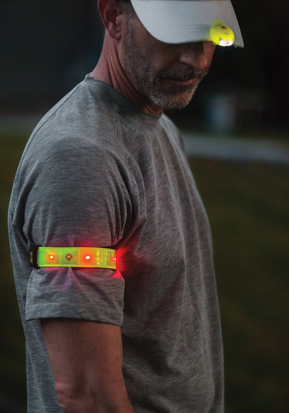 Amphipod Micro-Light Flashing Reflective Arm Band
