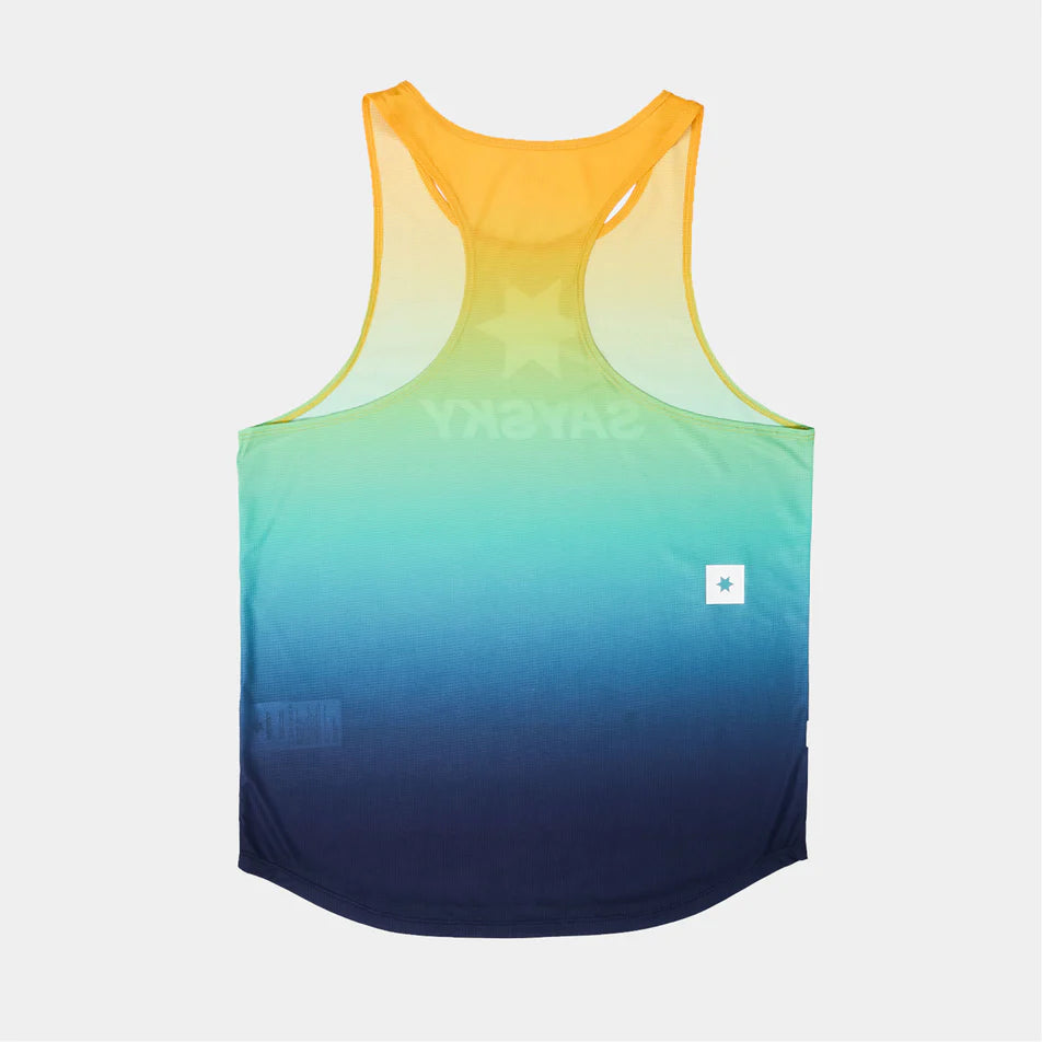 SaySky Drip Dye Flow Singlet Men