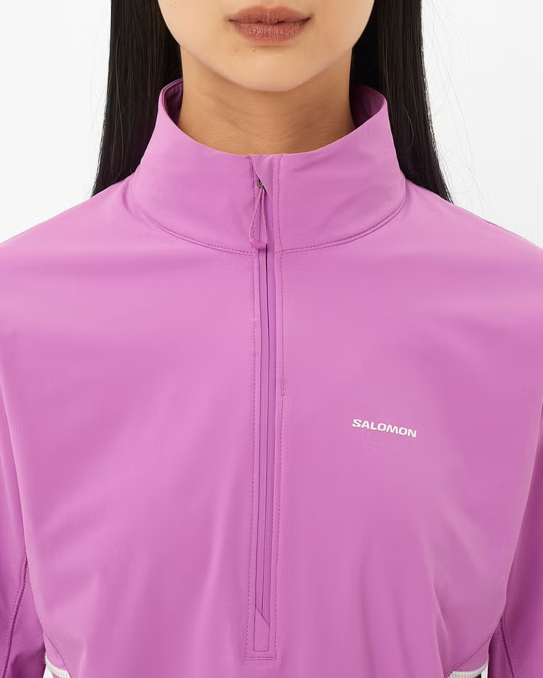 _Salomon Aero Hybrid Cropped Pullover Women