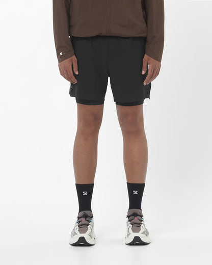 Salomon Sense Aero 2 in 1 Shorts 5" Men