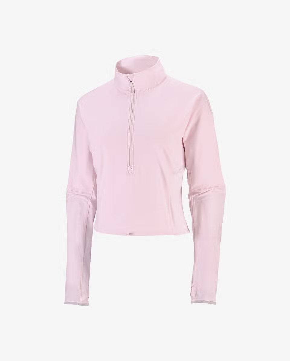 Salomon Aero Hybrid Cropped Pullover Women