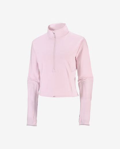 Salomon Aero Hybrid Cropped Pullover Women
