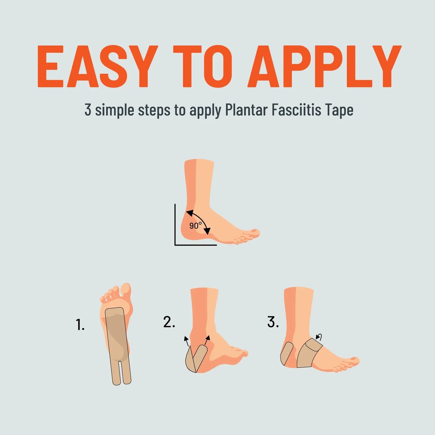 KT Plantar Fasciitis Tape