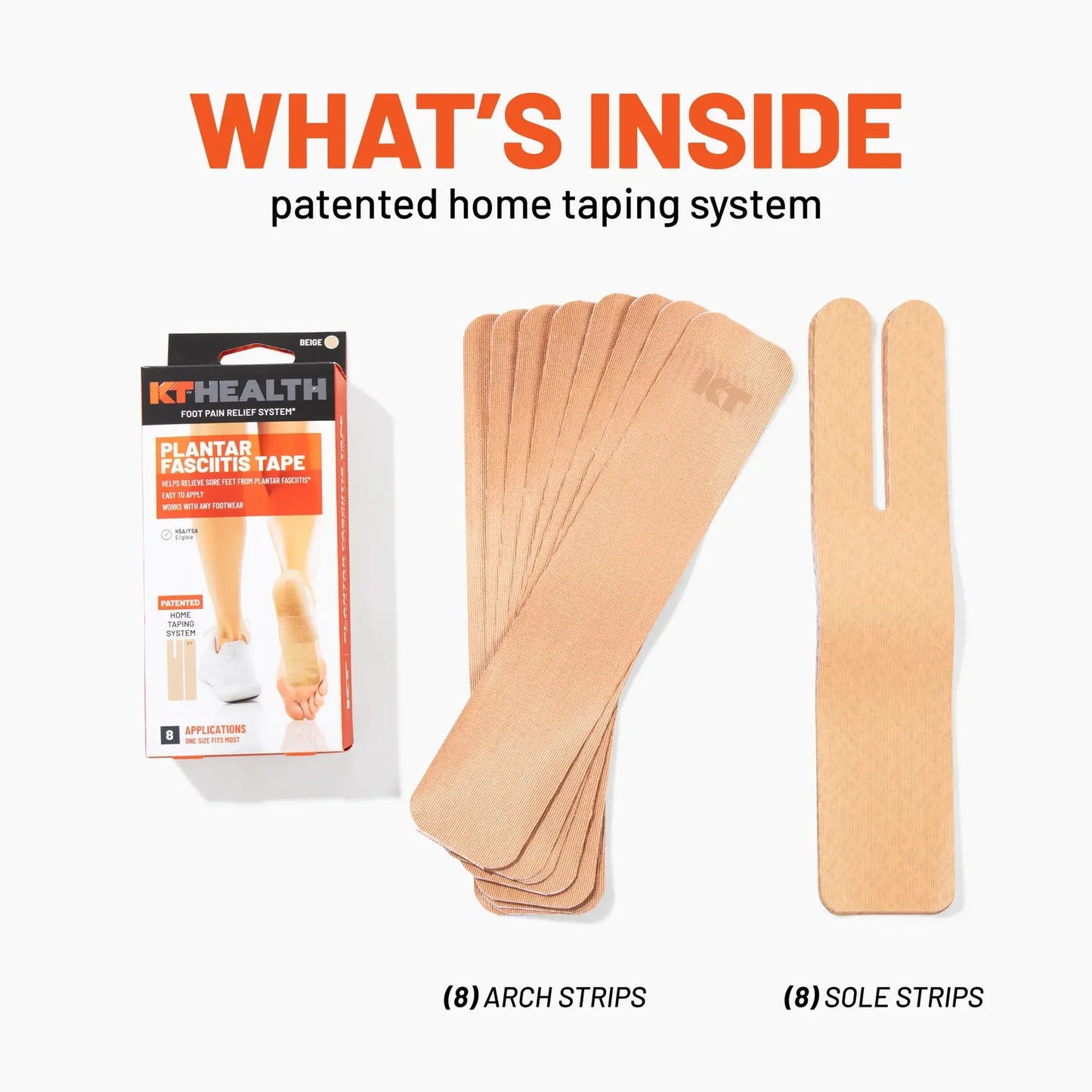 KT Plantar Fasciitis Tape