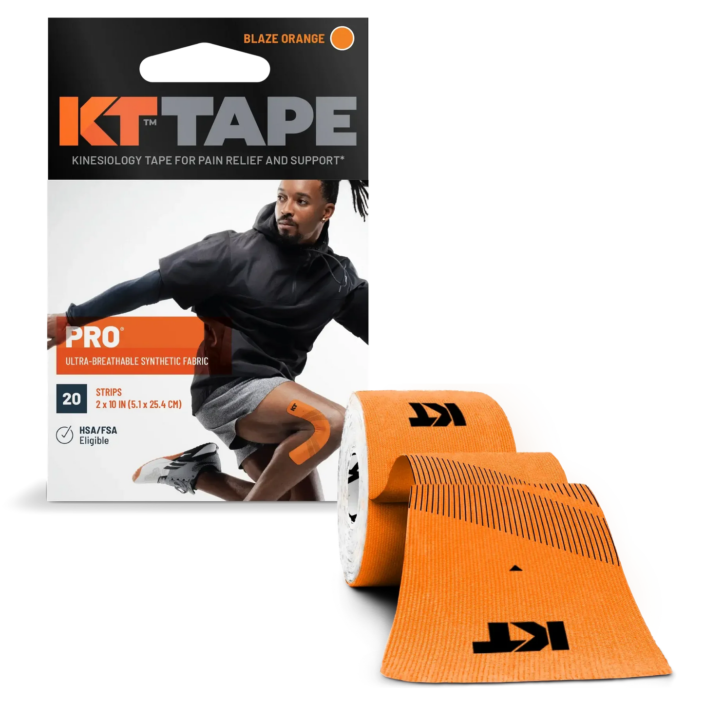 KT Tape Pro Synthetic Precut 20ct Roll