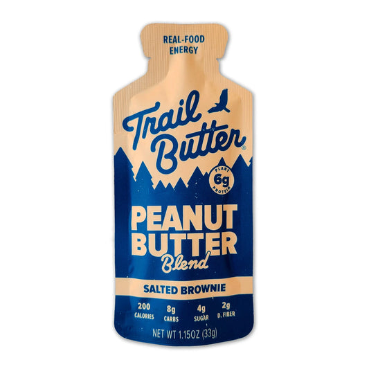 Trail Butter Nut Butter Salted Brownie Peanut Butter 1.15oz Lil Squeeze