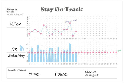 Wild Strides Paper Co Mantras in Motion Training Log + Planner