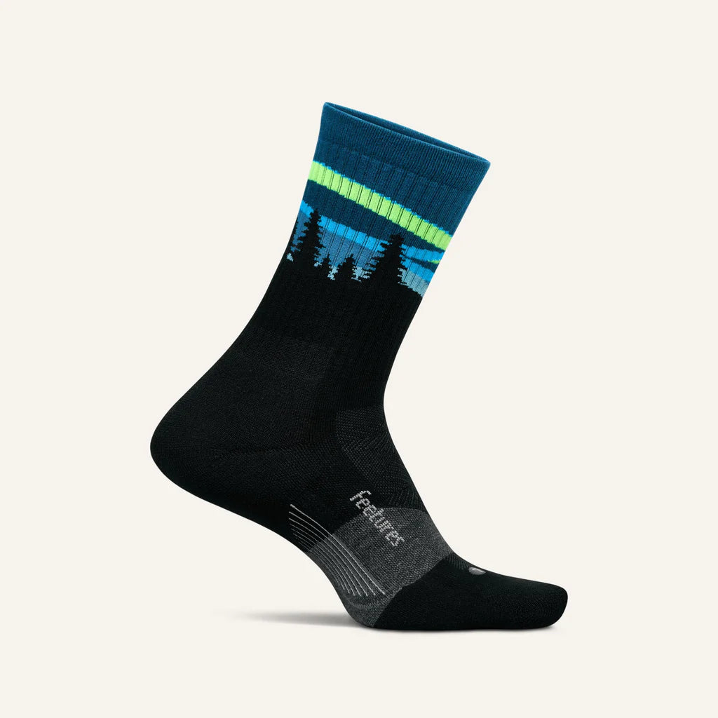 Feetures Trail Max Cushion Mini Crew Socks
