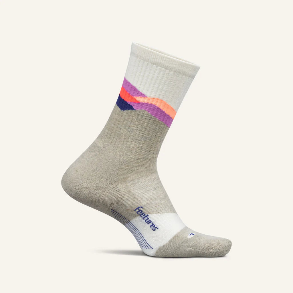 Feetures Trail Max Cushion Mini Crew Socks