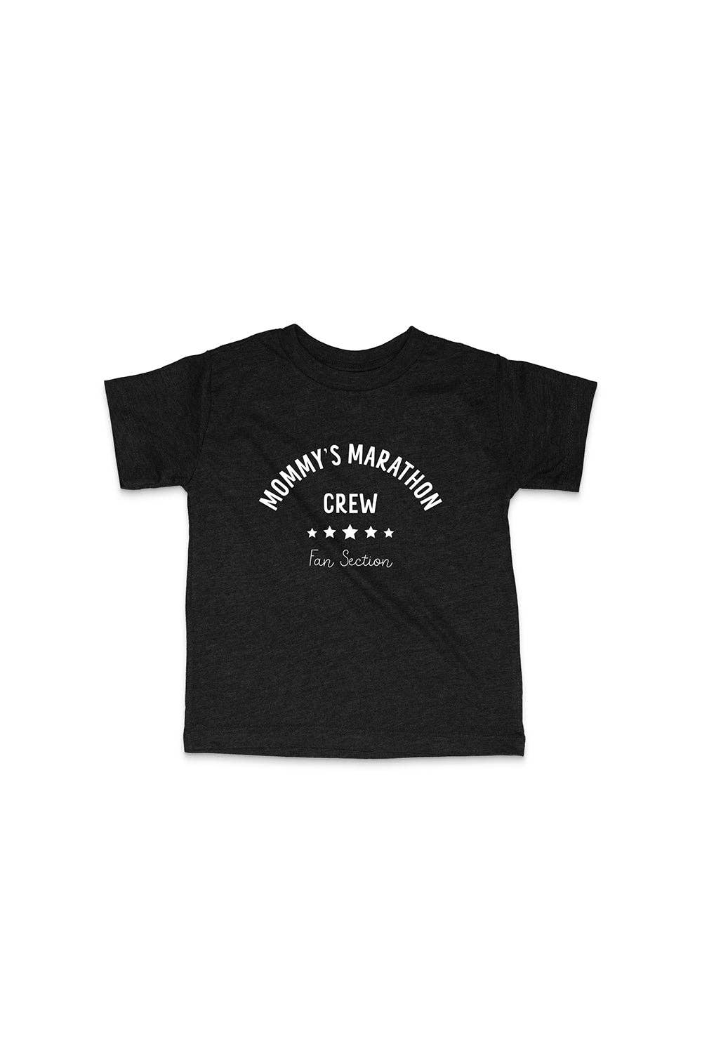 Mommy's Marathon Crew Kids T-shirt: Fan Section / 4T