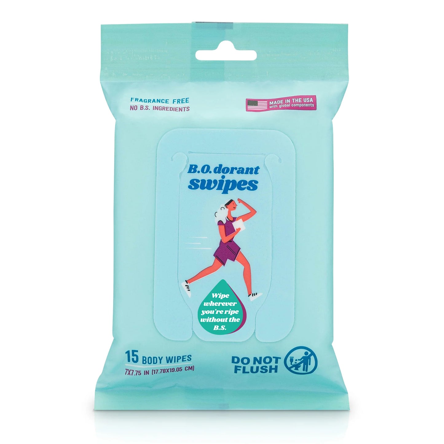 Butt Napkins B.O.dorant Swipes