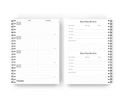 Wild Strides Paper Co Mini Training Log + Planner