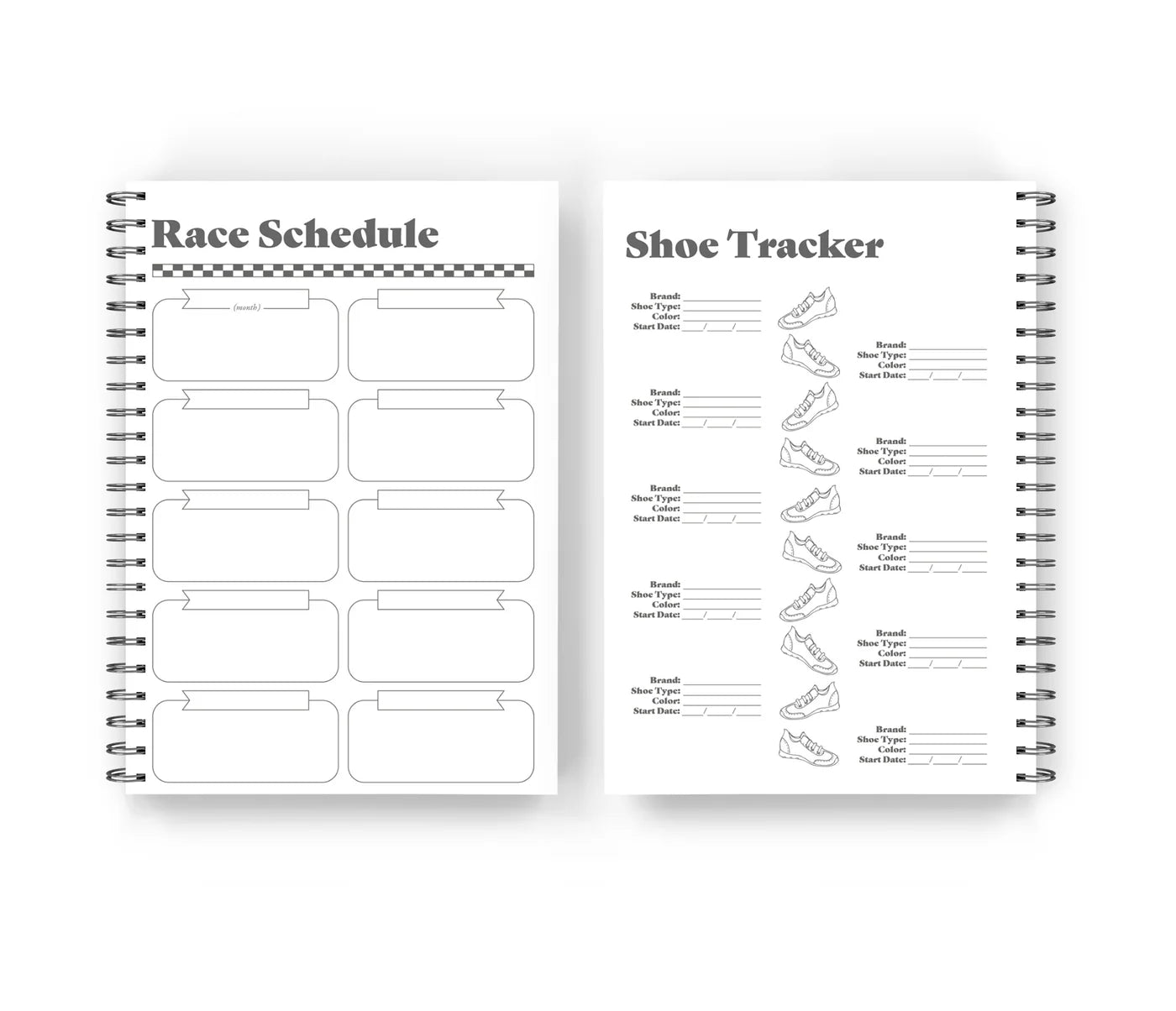 Wild Strides Paper Co Mini Training Log + Planner
