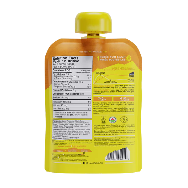 naak Ultra Energy Puree