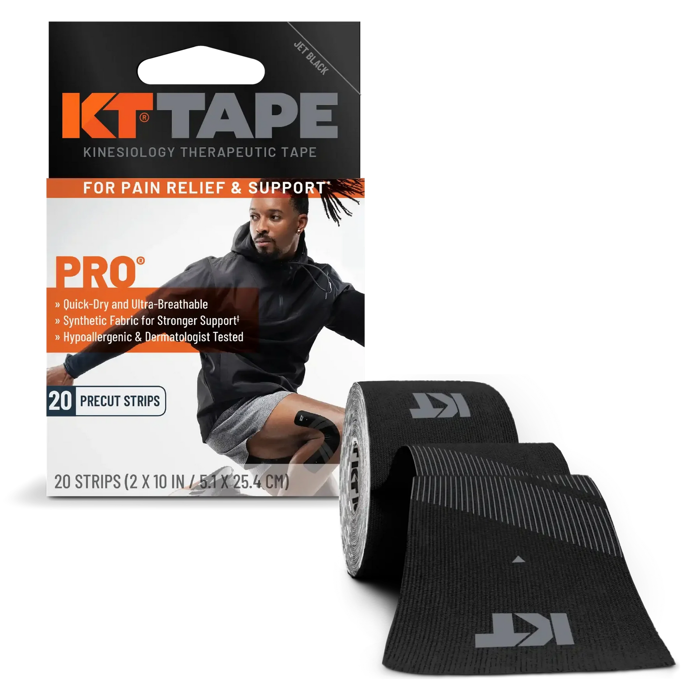 KT Tape Pro Synthetic Precut 20ct Roll