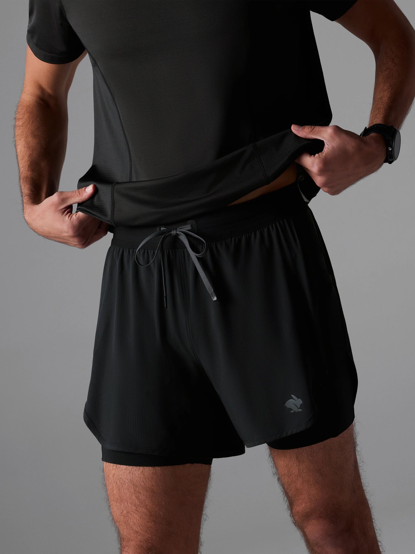 rabbit Pacer Hybrid Short 5" Men