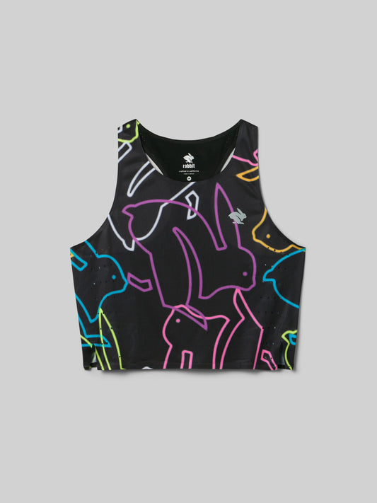rabbit Go Time Crop Singlet