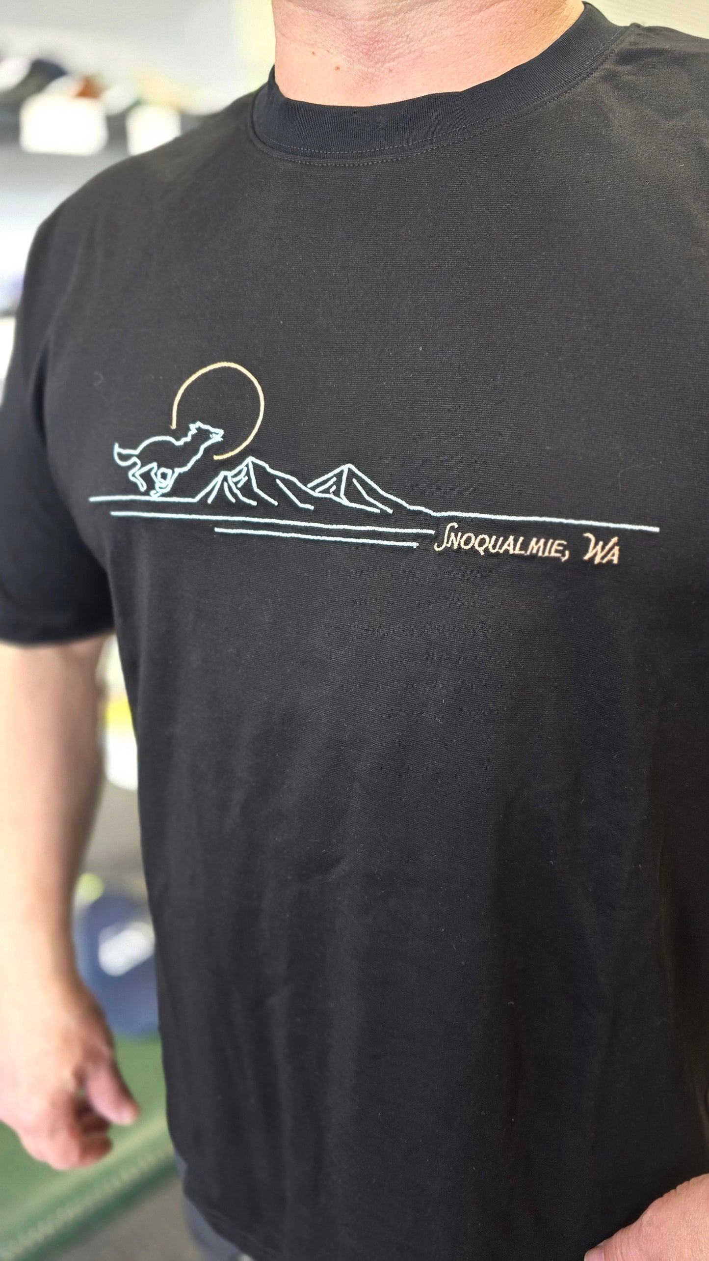 Snoqualmie Running x Jack & Sage Custom Embroidered Tees