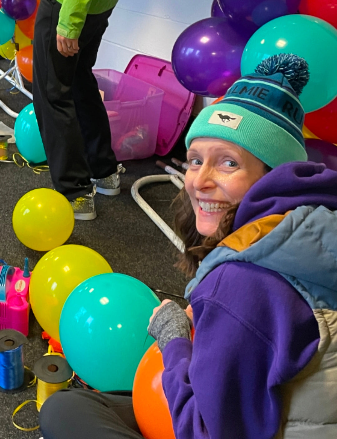 Snoqualmie Running Pom Hats by Territory Run Co