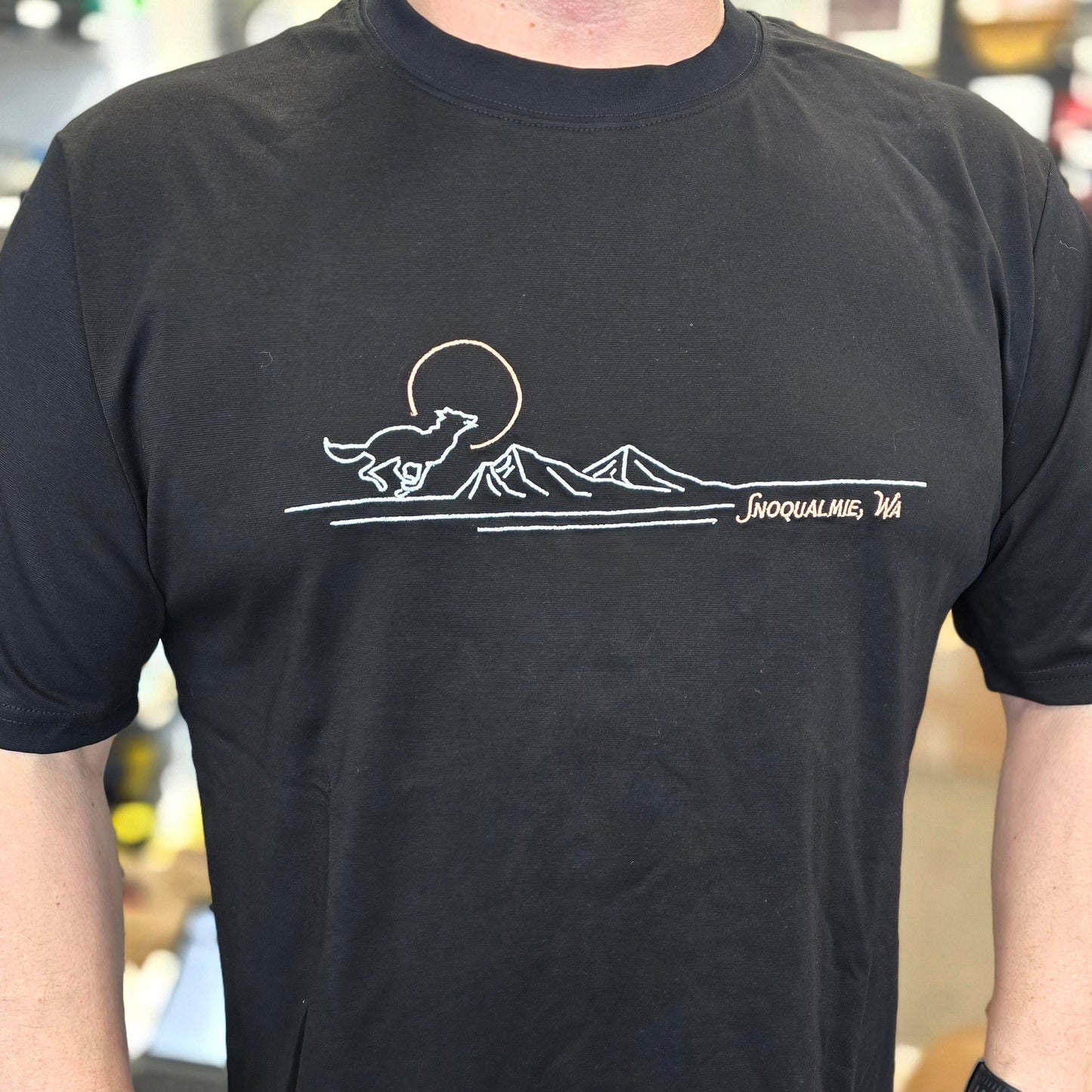 Snoqualmie Running x Jack & Sage Custom Embroidered Tees