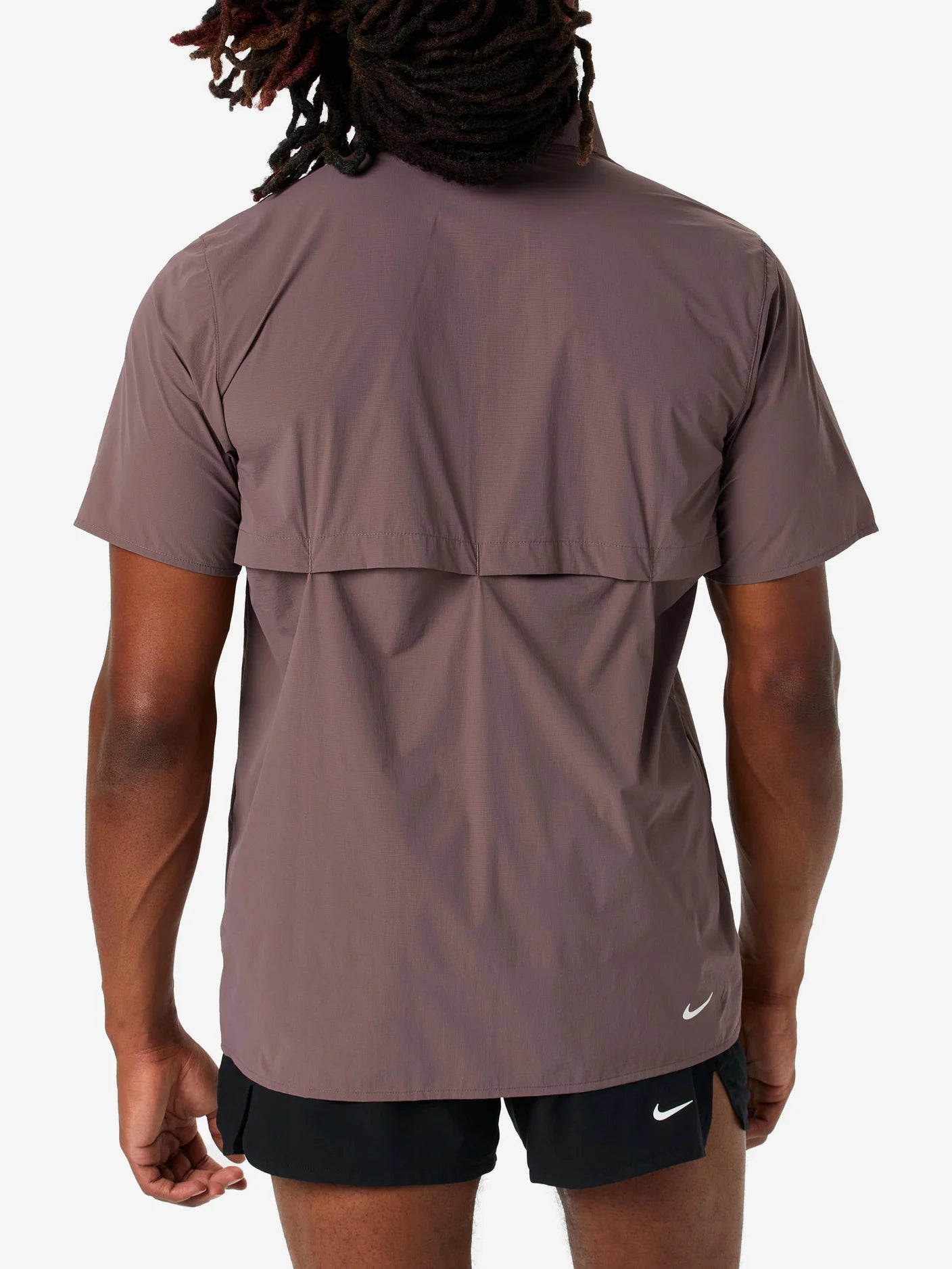Nike Men's ACG Aireez Button-Up Short Sleeve Top