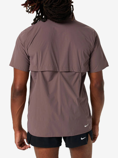 Nike Men's ACG Aireez Button-Up Short Sleeve Top